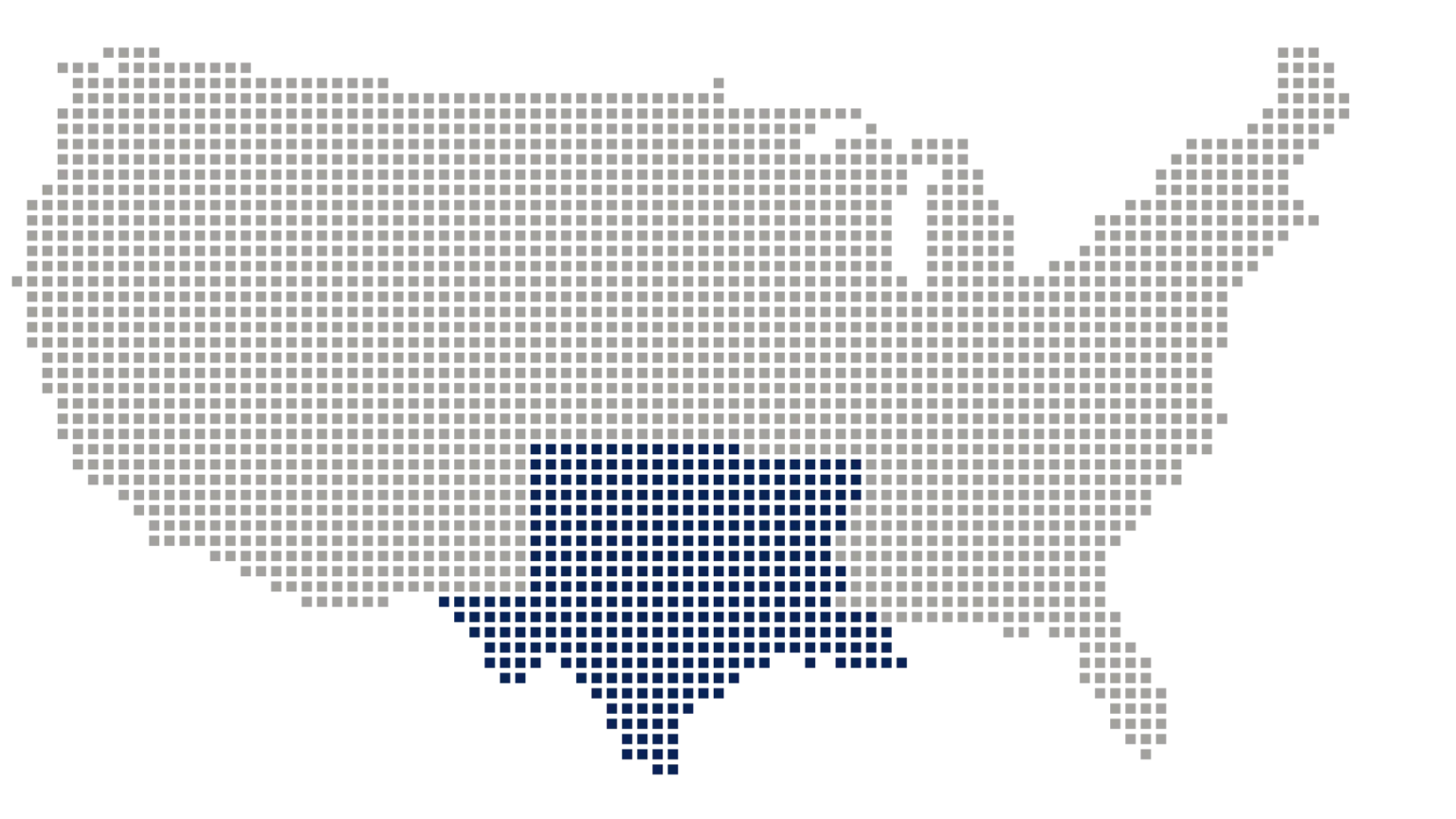 Belt US Map of Service Area
